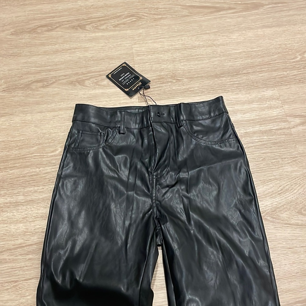 Brand new with tags - leather pants